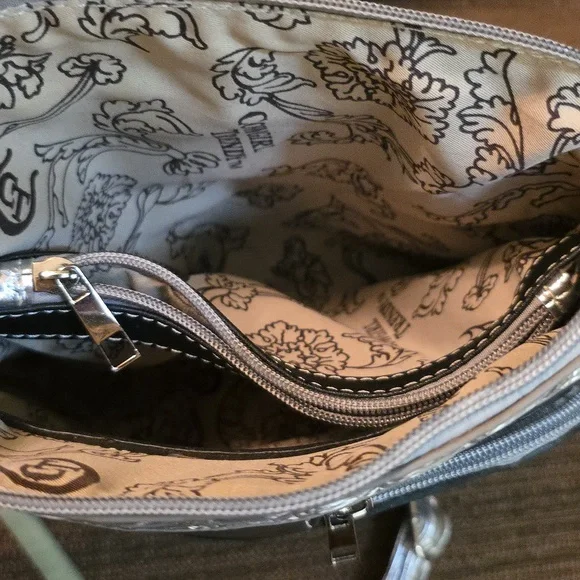 Cowgirl Trendy Cross Body Teal Hot Pink Silver Black Butterfly Embellished Bag - Picture 11 of 16